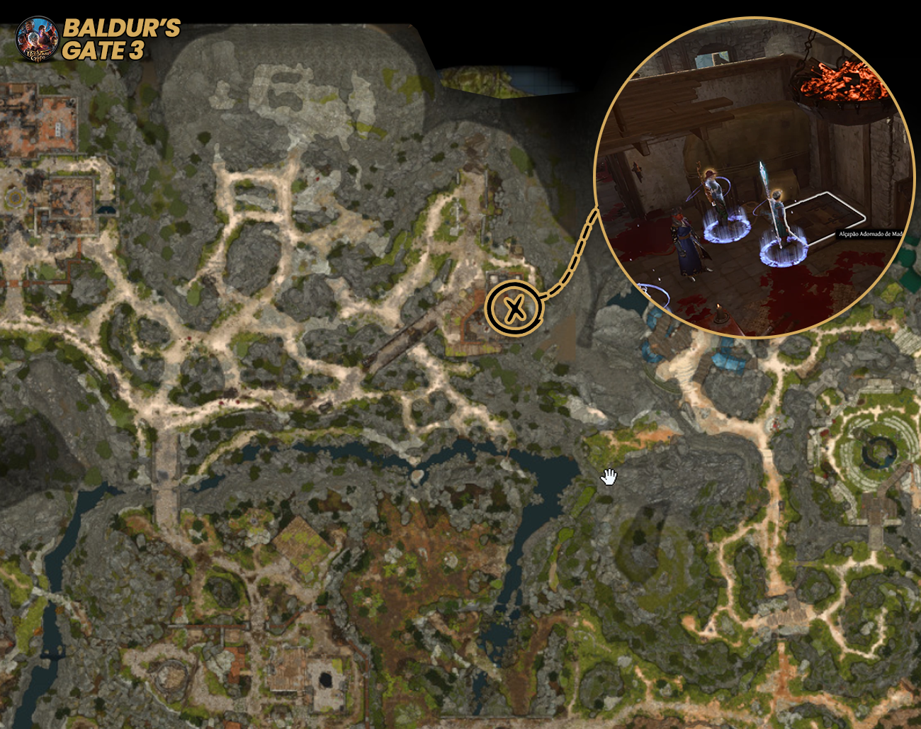 Exame-da-primeira-parte-do-porao-da-Casa-do-Pedagio-em-Baldurs-Gate-3 BG3: Domine a Sala Secreta da Casa do Pedágio Agora!