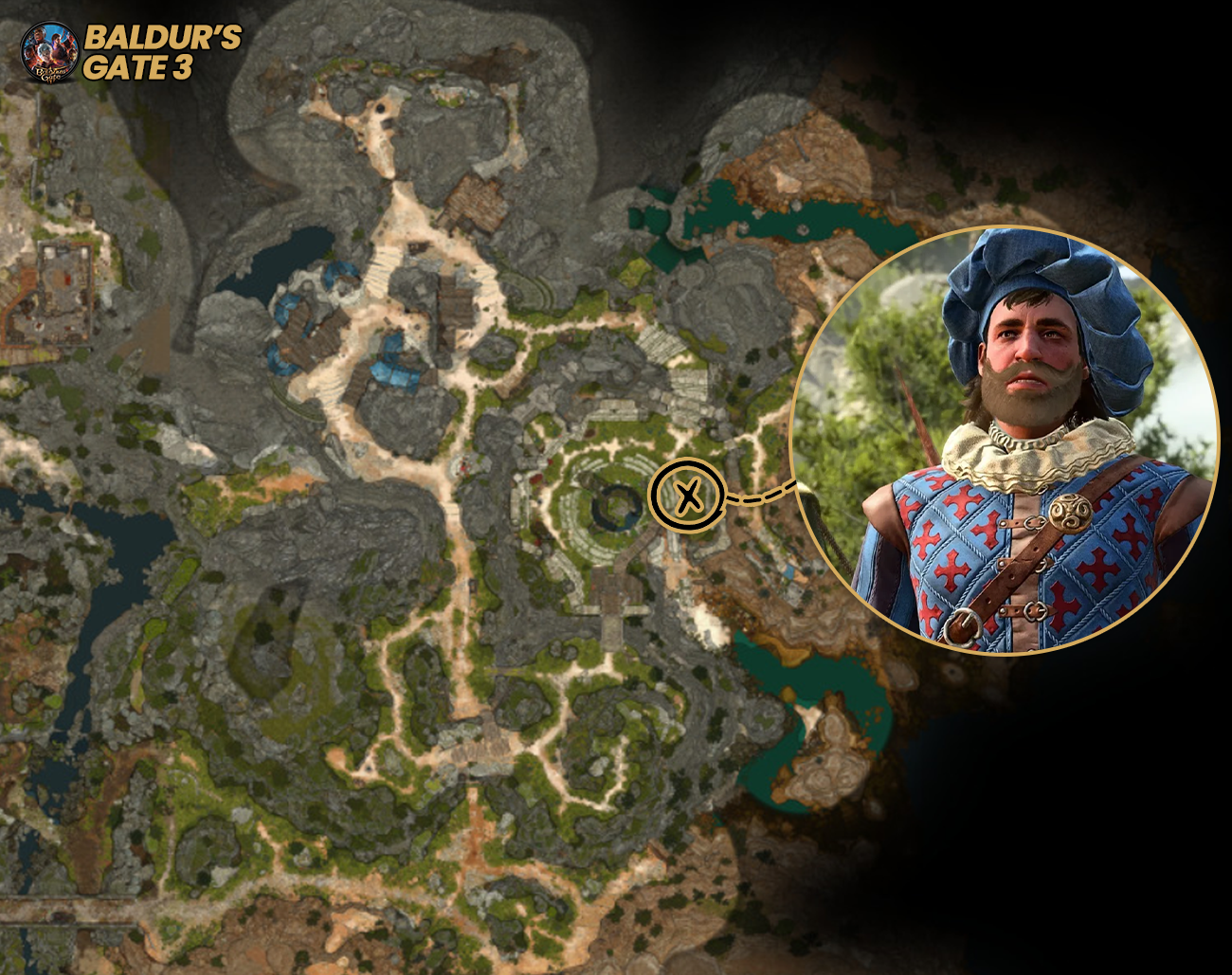 Localizacoes-de-Volo-No-Santuario-Esmeralda Resgate Volo e Ganhe Visão Contra Invisibilidade em BG3