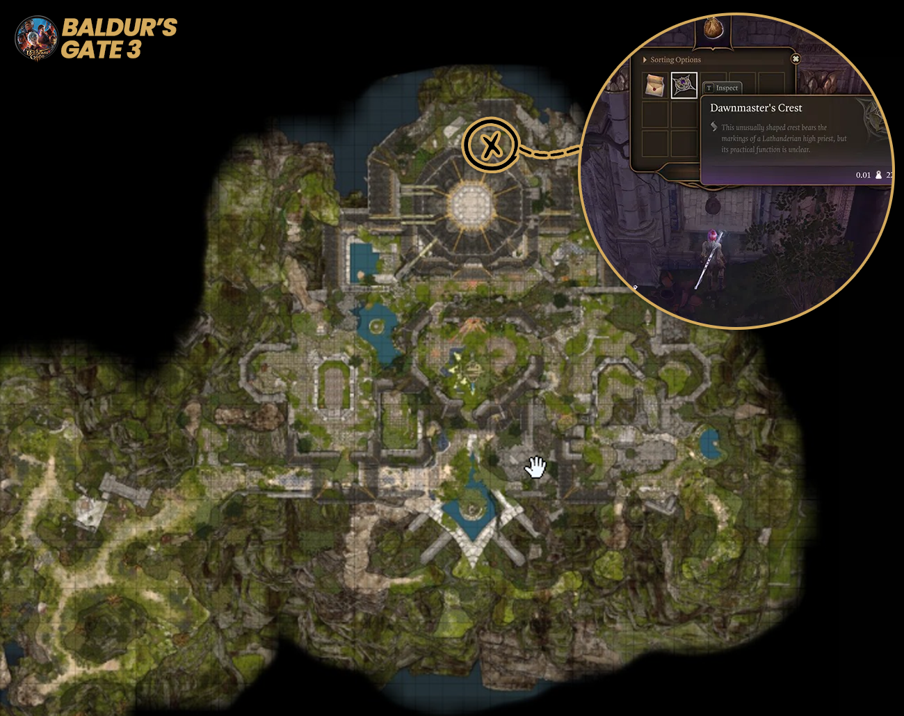 O-que-fazer-com-armas-cerimoniais-em-Baldurs-Gate-3 Desvende o Puzzle do Vitral no Mosteiro Rosamanhã em BG3!