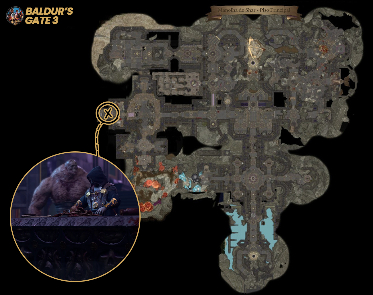 Onde-Encontrar-Balthazar-em-BG3 Encontre a Relíquia de Ketheric Thorm sem Errar em BG3