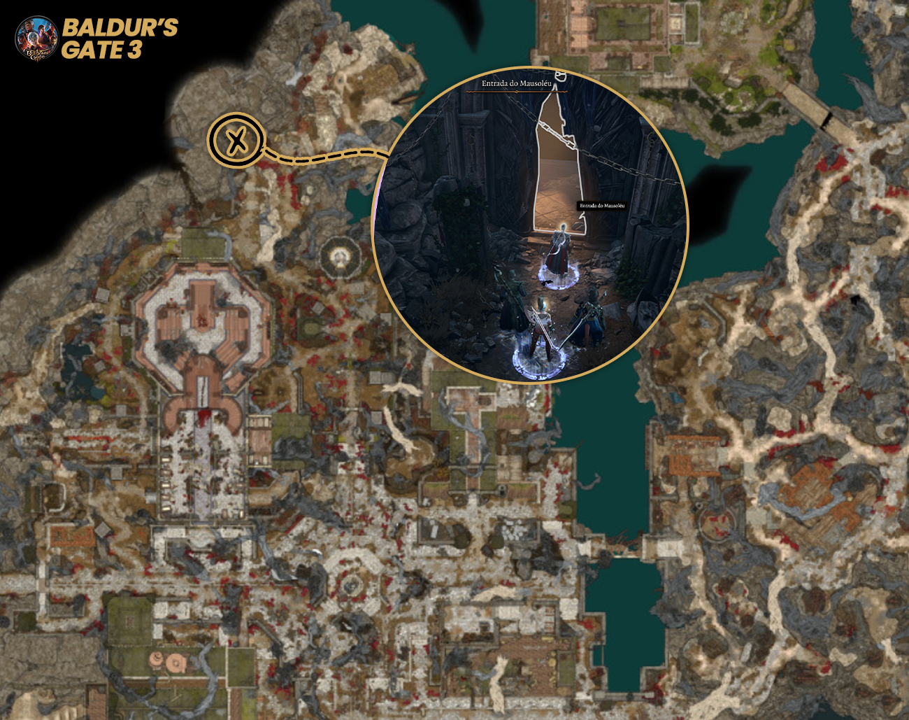 Onde-encontrar-o-Mausoleu-de-Thorm-em-Baldurs-Gate-3 BG3: Quebra-cabeça do Mausoléu de Thorm Resolvido!