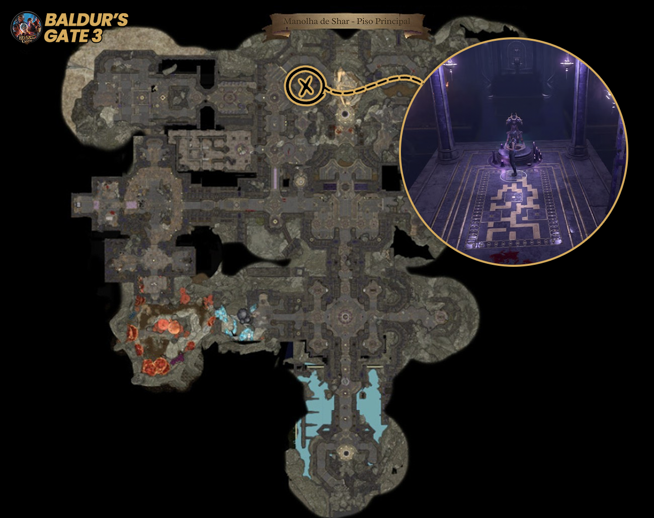 Solução para a Provação de Shar -  Salto da Fé em Baldur's Gate 3