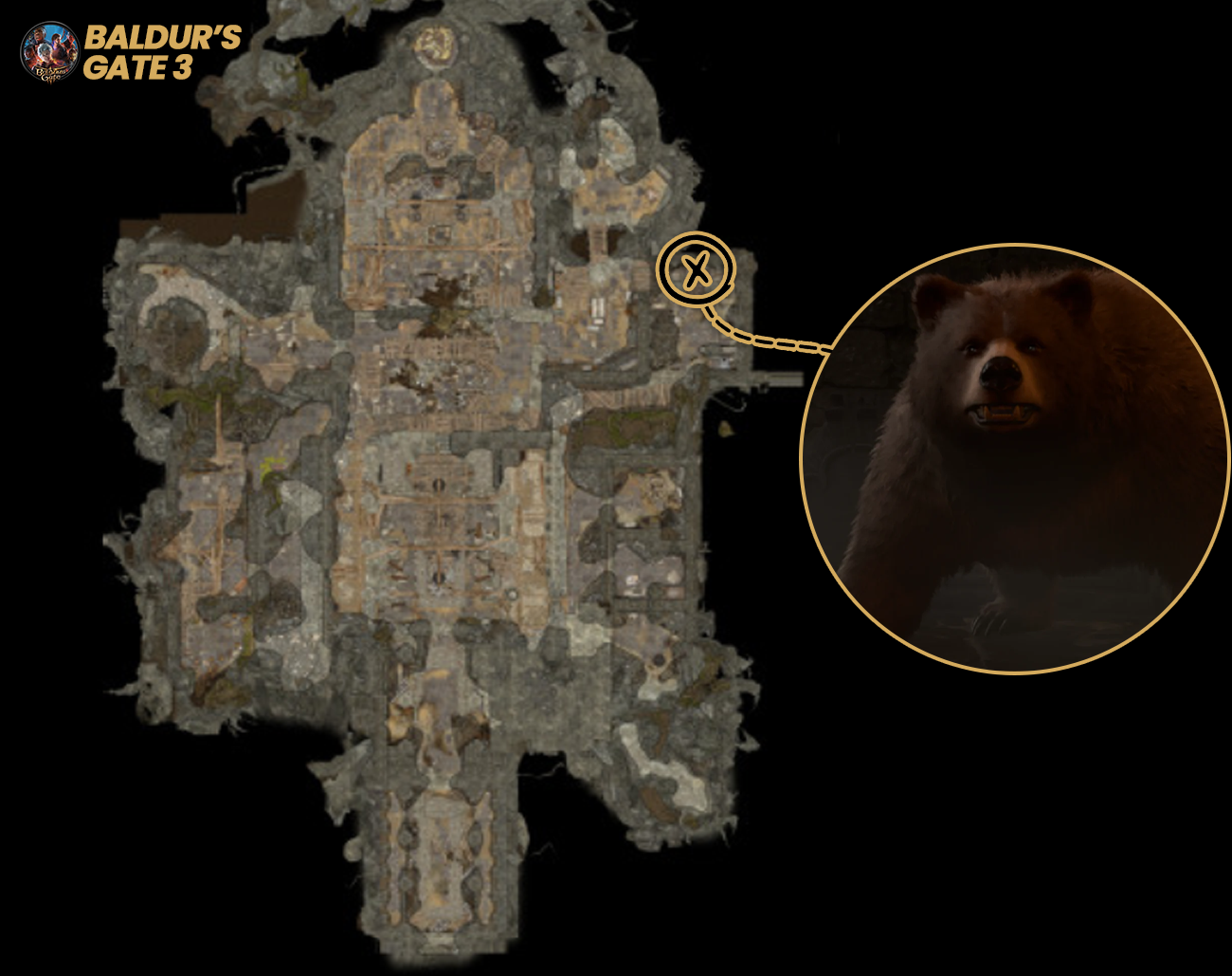 Localizacao-de-Halsin-no-Acampamento-Goblin-em-BG3 O Caminho Certo para Recrutar o Druida Halsin no BG3