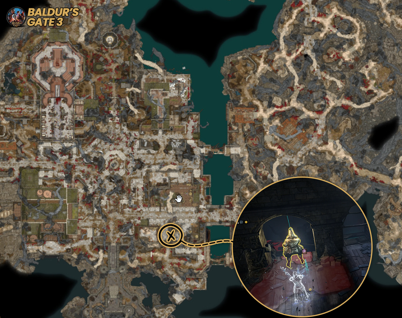 Como-derrotar-Gerringothe-Thorm-sem-combate-em-Baldurs-Gate-3 BG3: Táticas Infalíveis para Derrotar Gerringothe Thorm