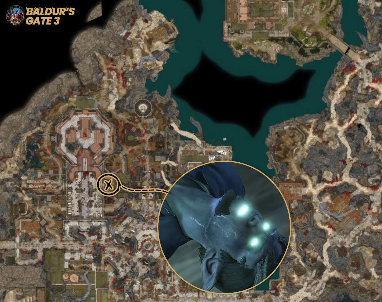 Como-iniciar-a-missao-Encontre-Zevlor-Locke-BG3 Encontre Zevlor em Baldur’s Gate 3: Localização e Dicas