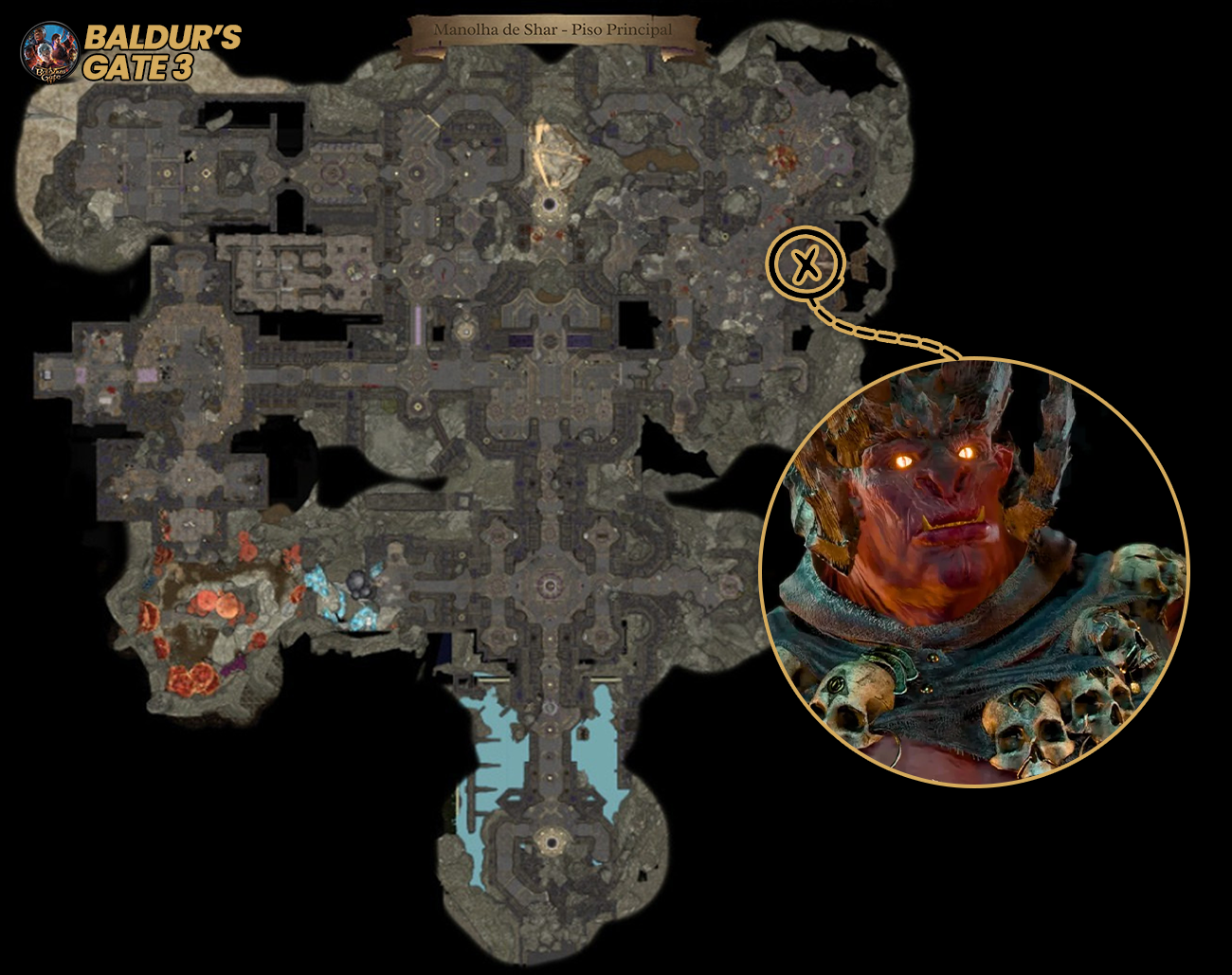 Gema-Umbral-de-Yurgir-A-Chave-Esquecida-de-Shar BG3: Como Derrotar Yurgir e Recrutá-lo no Ato 3!