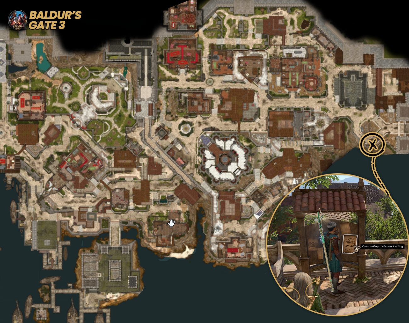 Como-comecar-a-missao-Ajude-os-Sobreviventes-da-Megera Baldur's Gate 3: Ajude os Sobreviventes da Megera