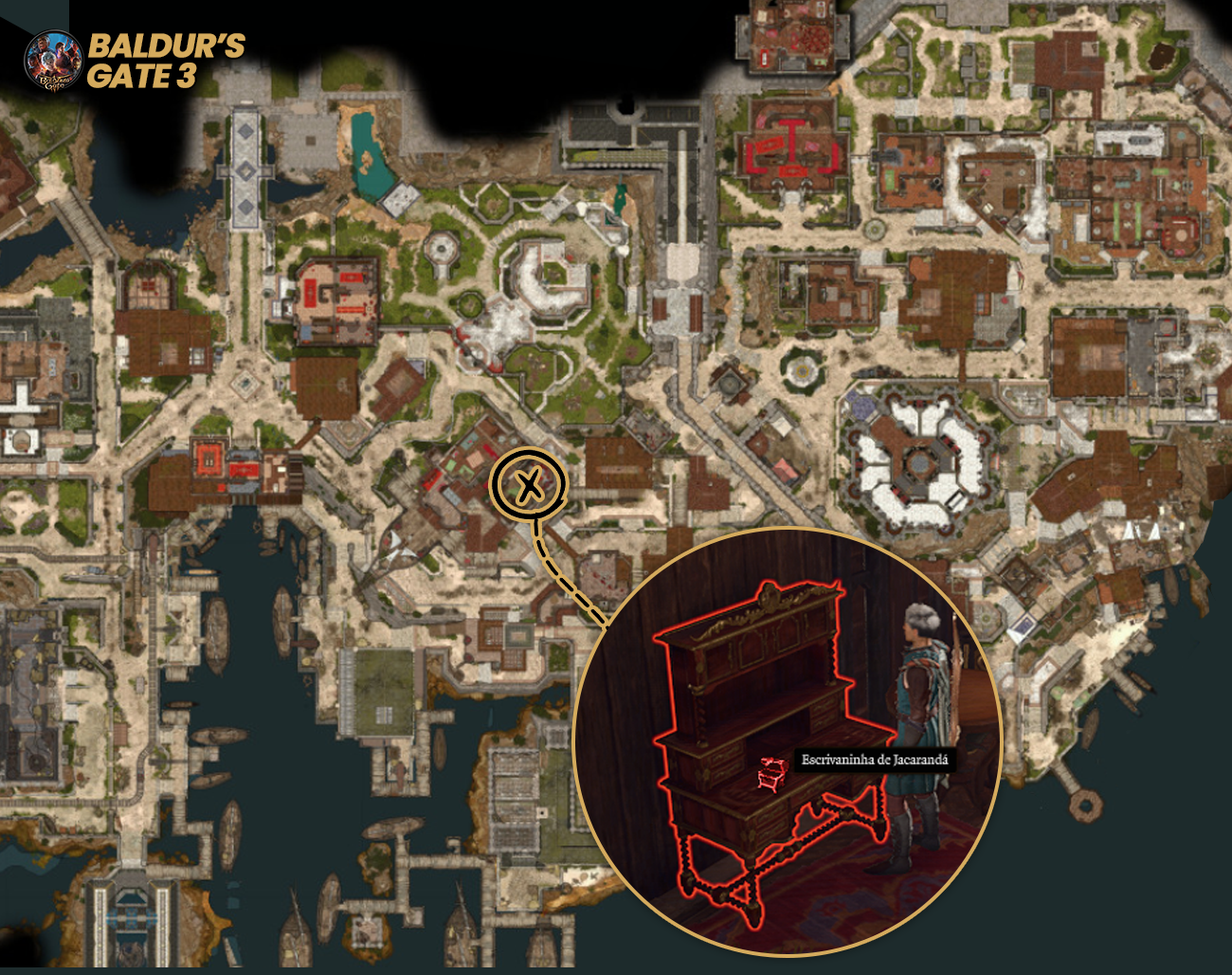 Investigue-A-Sereia-Corada-Salve-Vanra Baldur's Gate 3: Salve Vanra e Derrote a Bruxa
