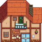 Pierre's Shop in Stardew Valley