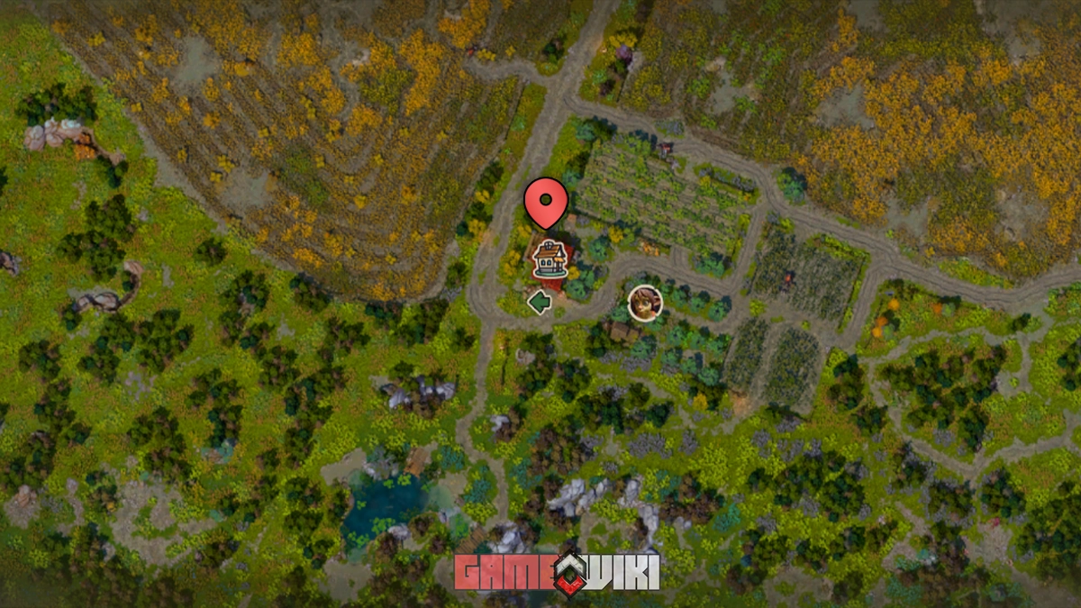 Mapa do Formulário Recém-chegado Mapa indica onde encontrar o Formulário Recém-chegado em Corepunk