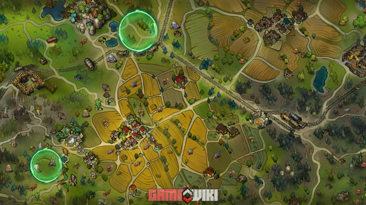 Locais de javalis ao redor de Goldenfield para coletar Gordura Animal